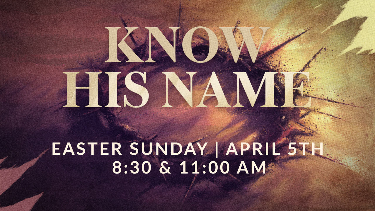 Easter Sunday at First Baptist Church in Midland, Texas